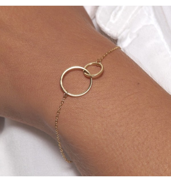 PU716 - Pulsera plata 925 y Plata 925 bañada en oro