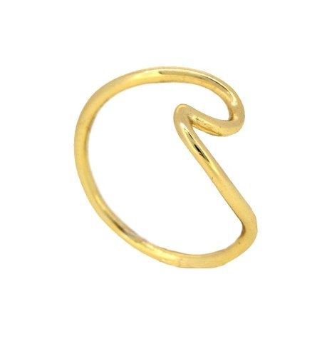 A291 - Anillo plata 925 y plata 925 bañada en oro