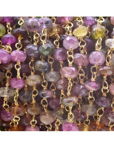 NECKLACE ROSARY LONG GOLD | Bymarta.es