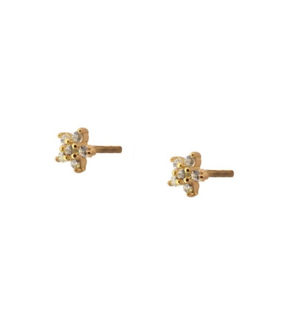 earring blume minis gold | Bymarta.es