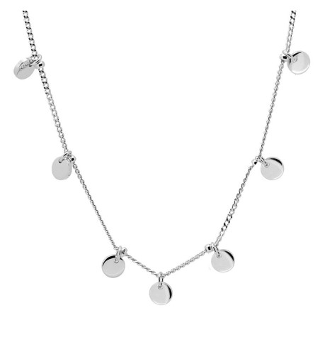 CO541 - Gargantilla plata 925 y plata 925 bañada en oro