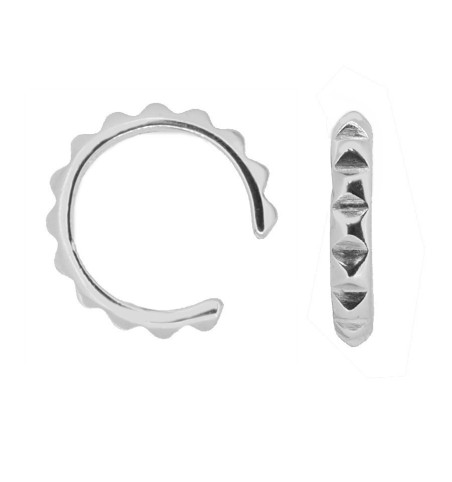 EAR CUFF ALISON SILVER | Bymarta.es
