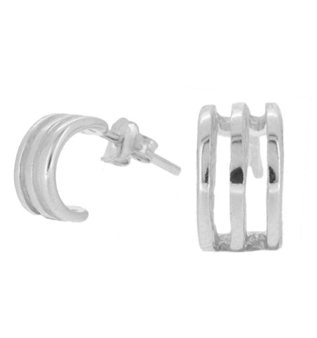 EARRING TRIO SILVER | Bymarta.es