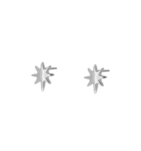 PENDIENTES SOL MINIS SILVER | Bymarta.es