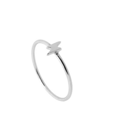 ANILLO RAYO SILVER | Bymarta.es