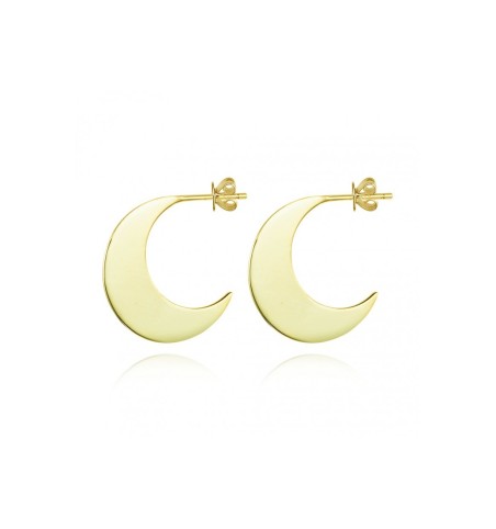 PENDIENTE LUNA SOONA GOLD | Bymarta.es