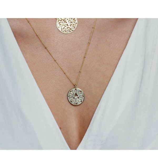 NECKLACE ANAT GOLD | Bymarta.es