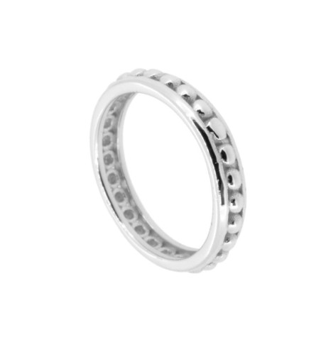 RING BALLS SILVER | Bymarta.es
