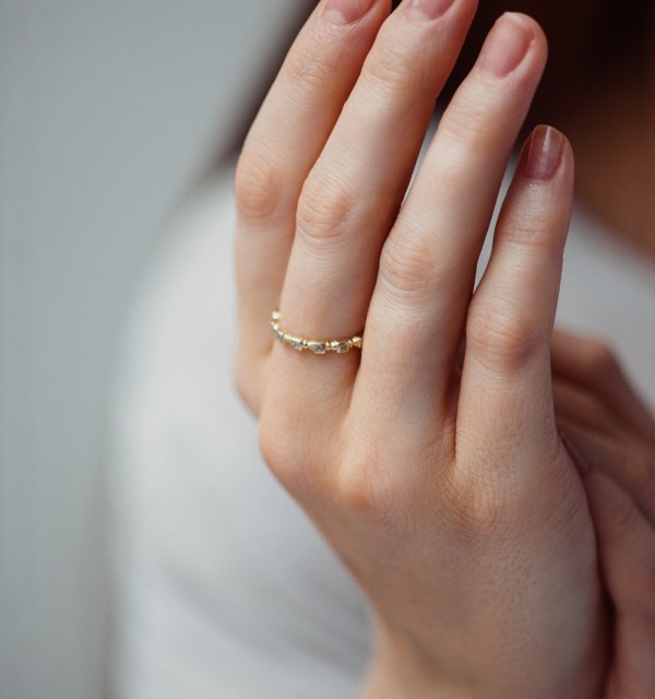 ANILLO ANTARES CIRCONITAS SILVER | Bymarta.es