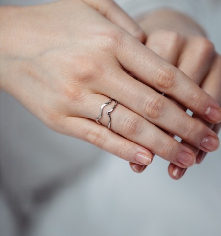 RING HADAR SILVER | Bymarta.es