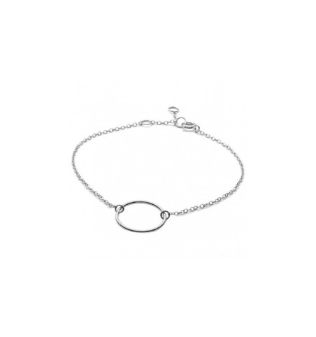 BRACELET HOOP SILVER | Bymarta.es