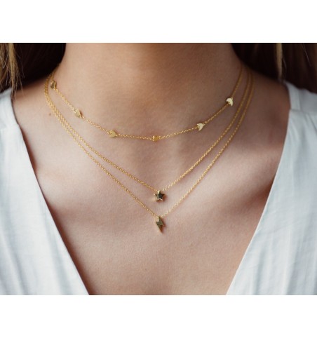 NECKLACE ÉTOILE GOLD | Bymarta.es