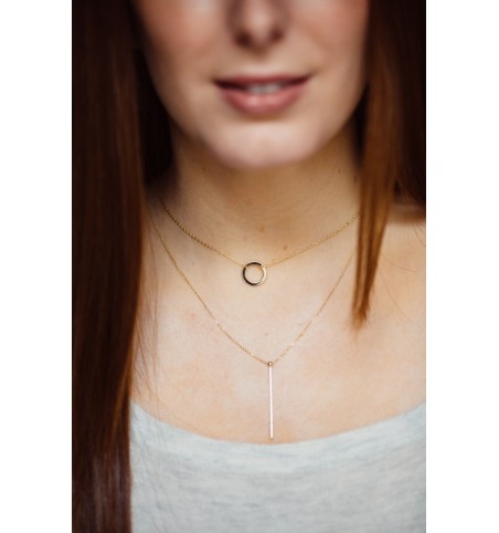 NECKLACE ROUND SILVER | Bymarta.es