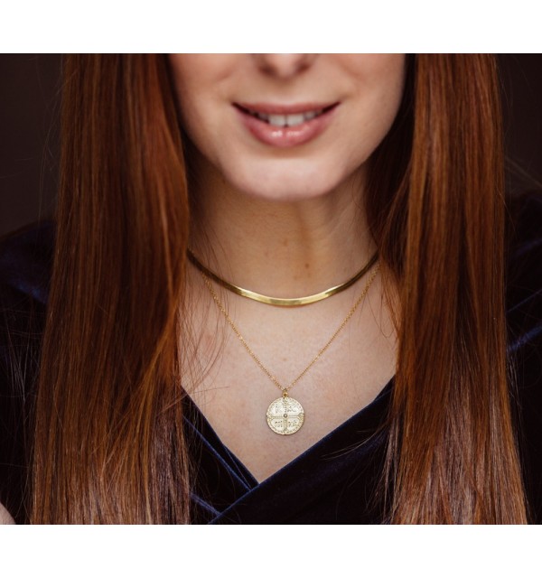 NECKLACE PLAISIR GOLD | Bymarta.es