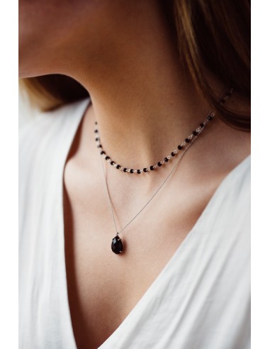 COLLAR PIEDRA ESPINELA | Bymarta.es