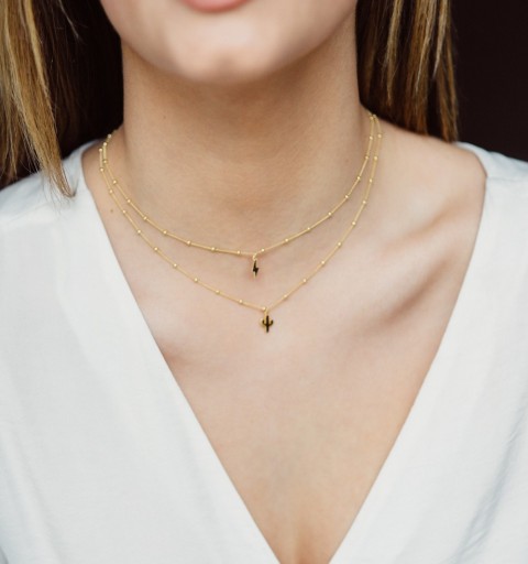 NECKLACE TEQUILA SILVER | Bymarta.es 2