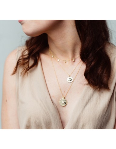 NECKLACE SYMBOLOGY GOLD | Bymarta.es