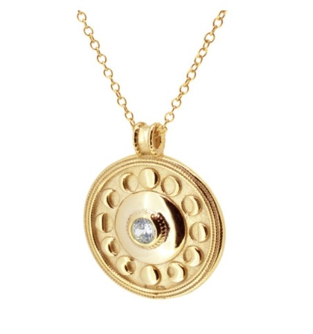 COLLAR FASE LUNAR GOLD | Bymarta.es