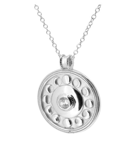 COLLAR FASE LUNAR SILVER | Bymarta.es