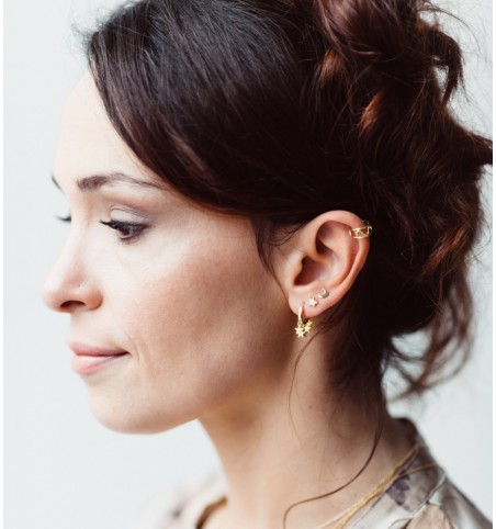 EAR CUFF BIBI GOLD | Bymarta.es