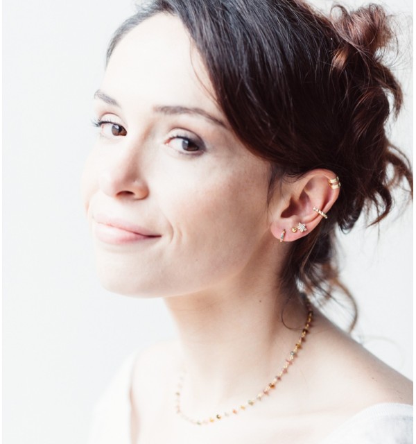 EAR CUFF ANGIE GOLD | Bymarta.es