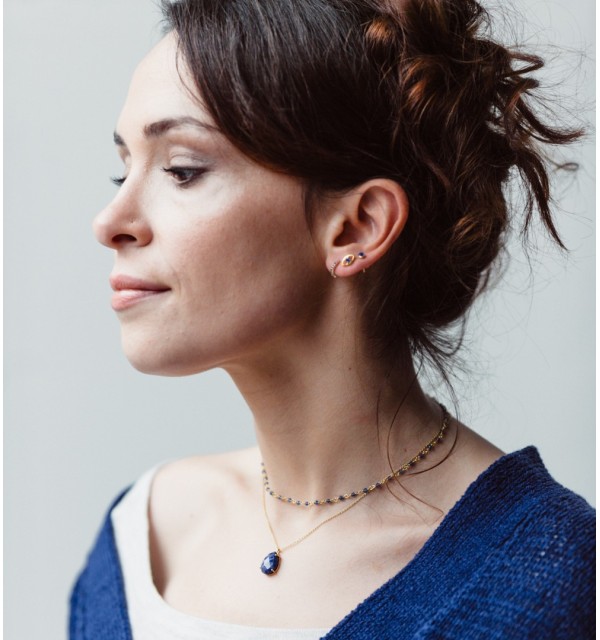 EARRING CARLOTA SILVER | Bymarta.es