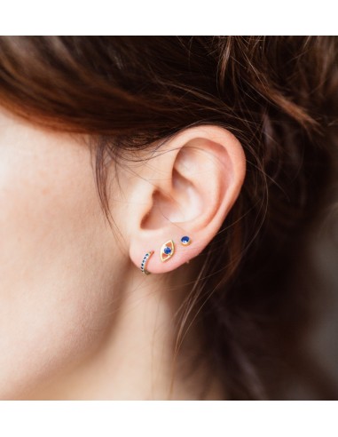 PENDIENTE OJO ALYPIA GOLD | Bymarta.es