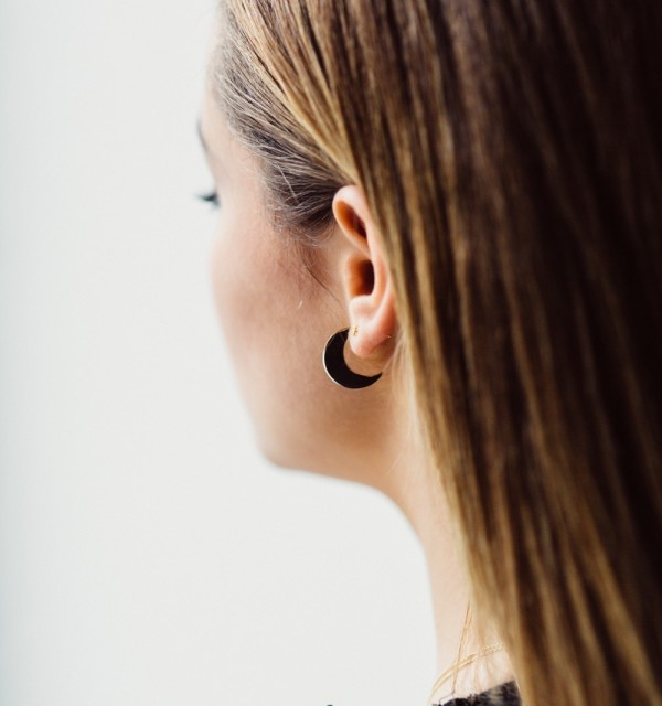 EARRING SOONA SILVER | Bymarta.es