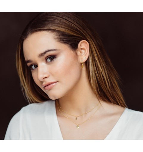 EARRING TEQUILA HOOPS SILVER | Bymarta.es 2