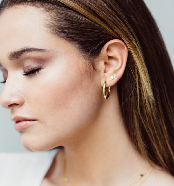 PENDIENTES LAIA GOLD | Bymarta.es