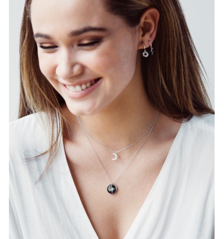 EARRING CALYPSO HOOPS SILVER | Bymarta.es