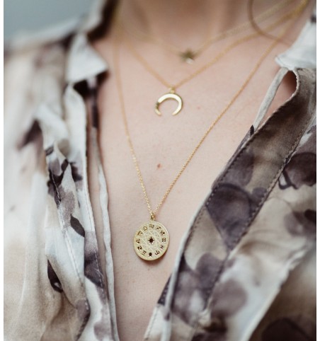 NECKLACE HOROSCOPE SILVER | Bymarta.es