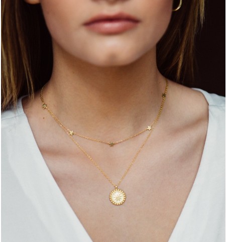 NEKLACE YULIA GOLD | Bymarta.es