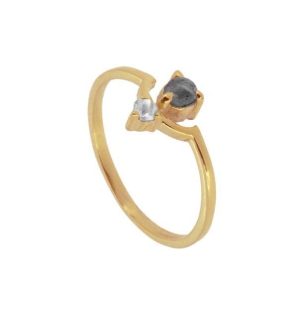 RING IRIA GOLD | Bymarta.es