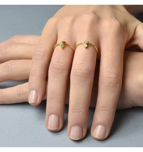 RING ILIANA GOLD | Bymarta.es