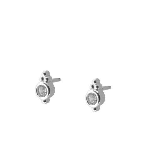 EARRING MARINE MINIS SILVER | Bymarta.es