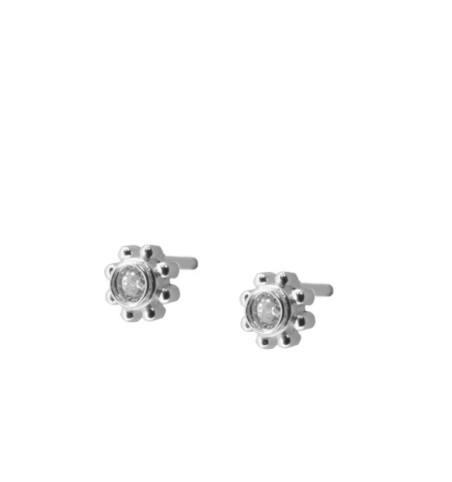 EARRING IVY MINIS SILVER | Bymarta.es