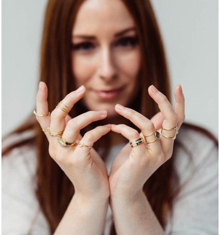 RING SENA GOLD | Bymarta.es