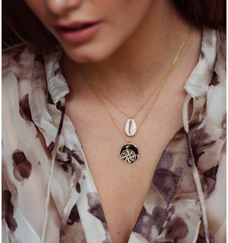 COLLAR MARINA DORADO | Bymarta.es