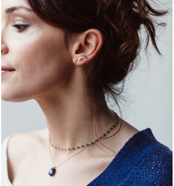 EARRING CARLOTA GOLD | Bymarta.es