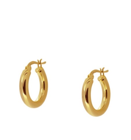 PENDIENTES ARO NEDA GOLD | Bymarta.es
