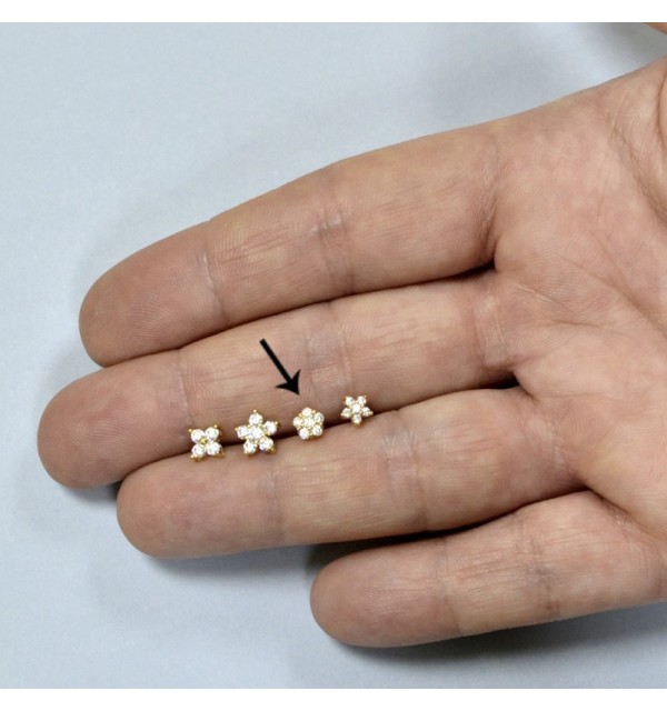 EARRING AUDREY MINIS GOLD | Bymarta.es