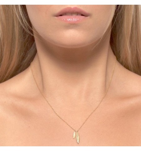 CO332 - Gargantilla plata 925 y Plata 925 bañada en oro