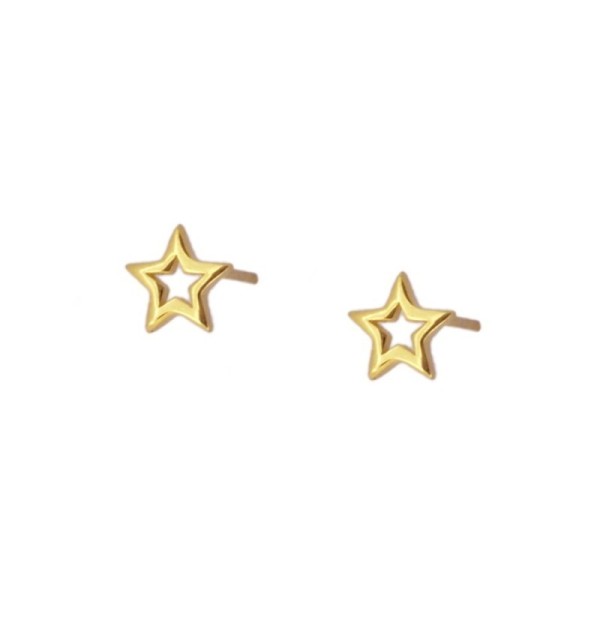 PENDIENTES NASHIRA GOLD | Bymarta.es