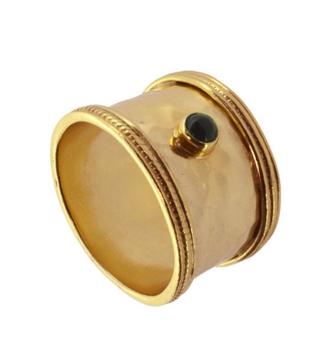 ANILLO INDICO GOLD | Bymarta.es