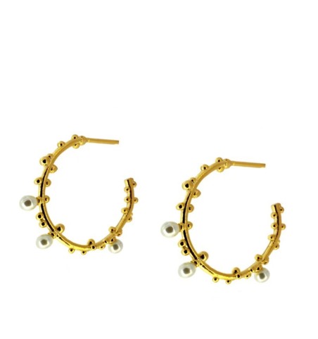 EARRING DEYANIRA GOLD | Bymarta.es