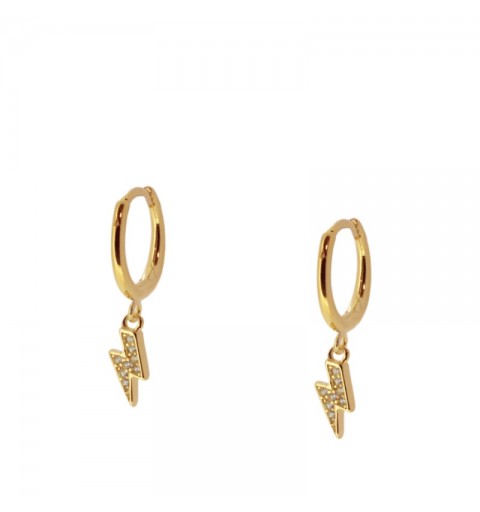 TWISTER HOOPS GOLD
