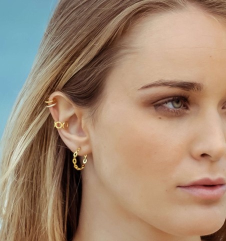 EARRING BRIGDET GOLD | Bymarta.es