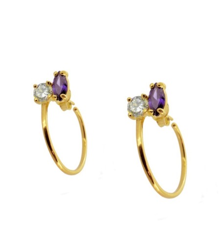 EARRING TSIRIA GOLD | Bymarta.es