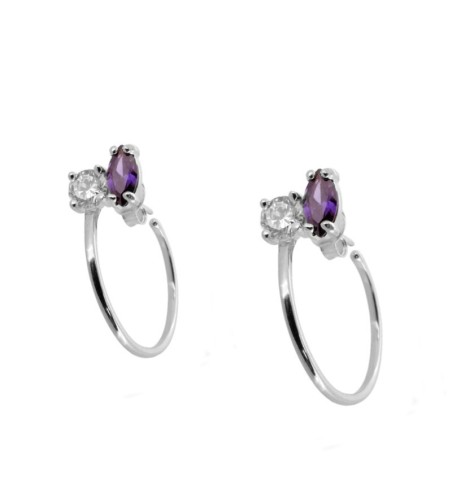 PENDIENTES TSIRIA SILVER | Bymarta.es